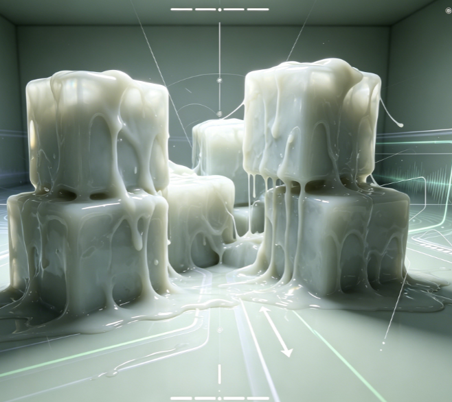 Chaotic Texture Viscous Irregular Stacking Bundle - Image 2